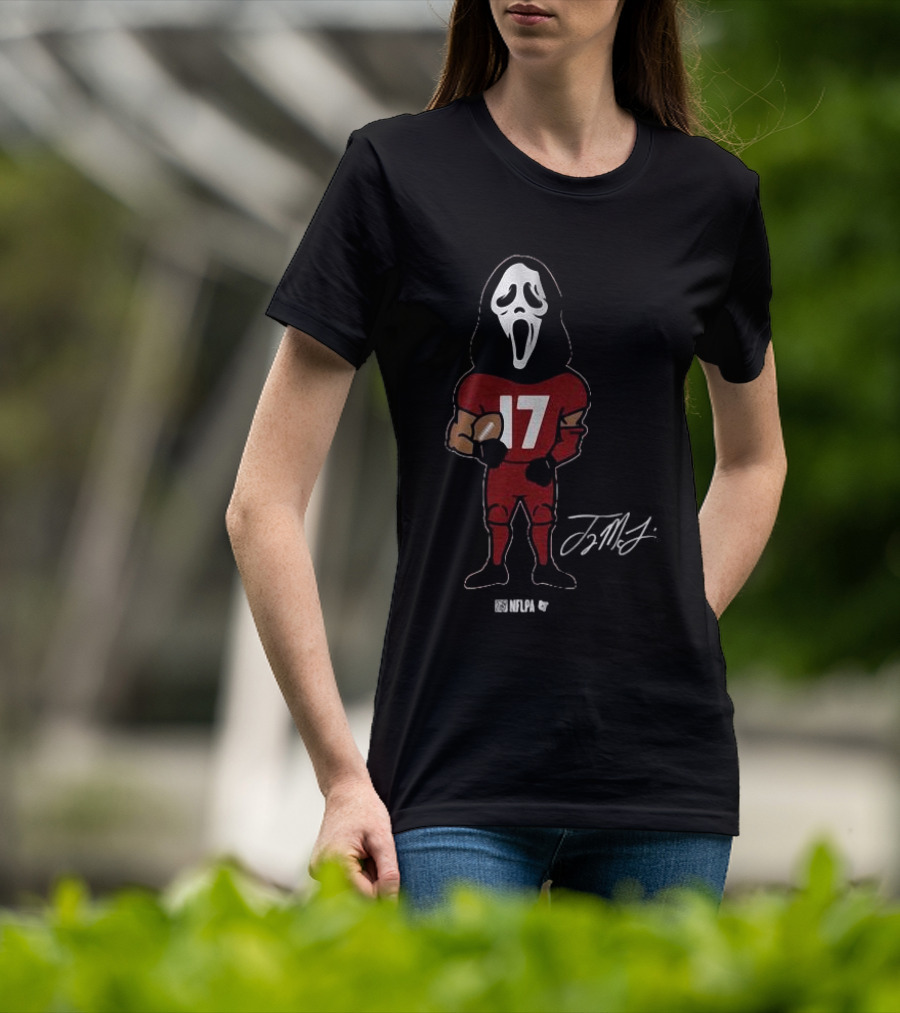 Terry McLaurin Scary Terry 17 Football Player Mask T-Shirt