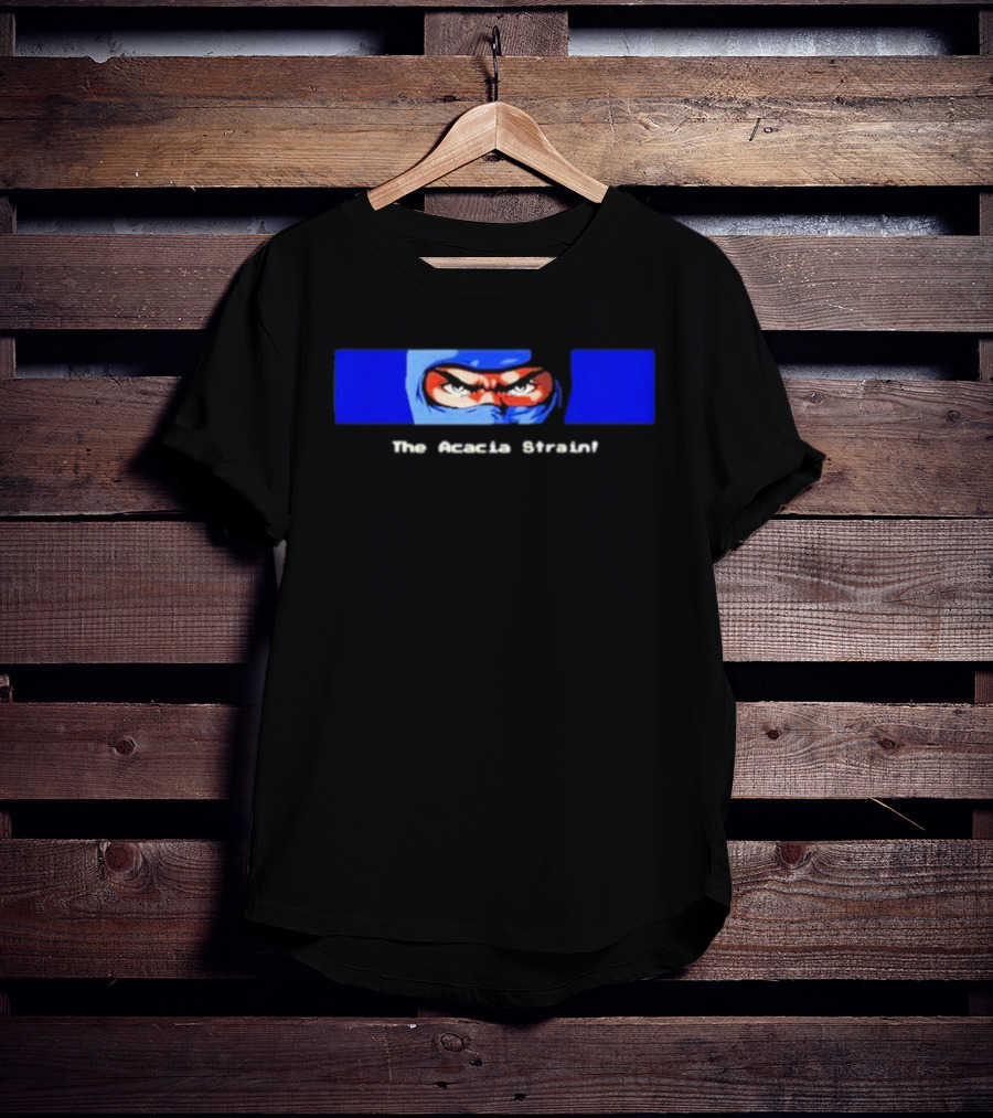 The Acacia Strain Ninja Eyes Blue Artwork T-Shirt