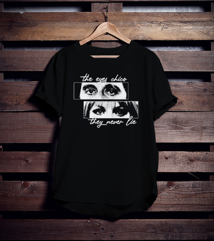 The Eyes Chico They Never Lie Portrait Movie Reference T-Shirt