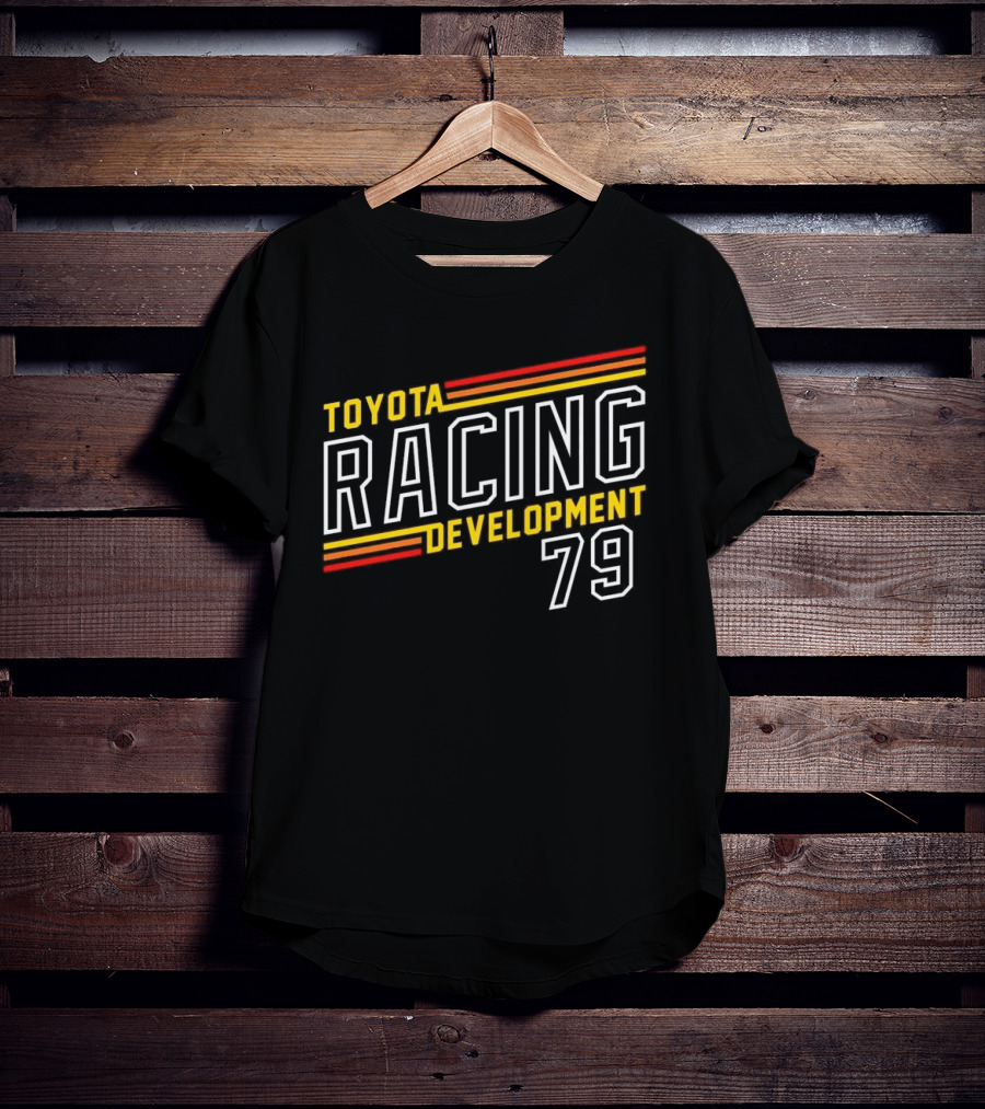 TRD Toyota Racing Development 79 Racing Stripe Logo T-Shirt