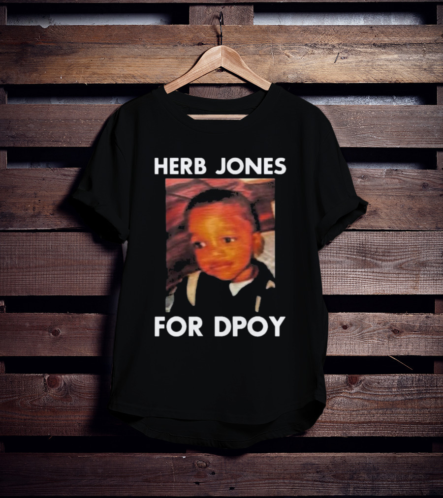 Herb Jones For DPOY Retro Style Photo T-Shirt