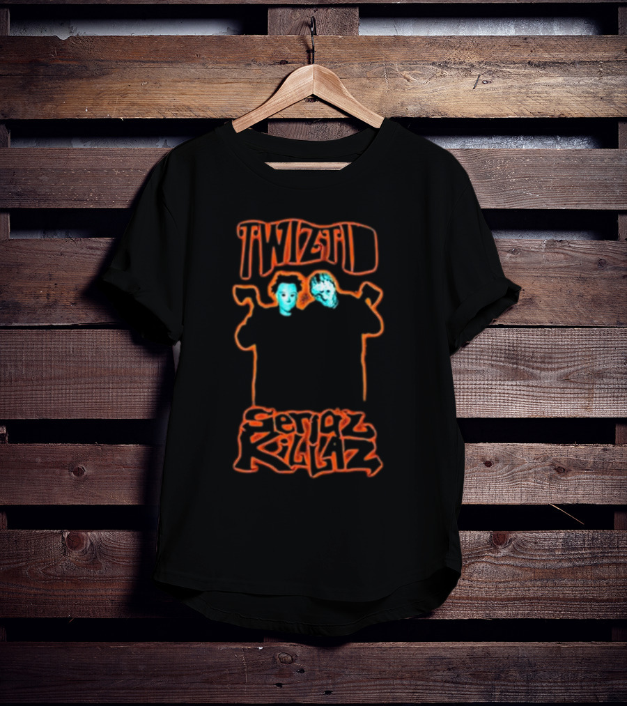 Twiztid Serial Killaz Graphic With Figures And Text T-Shirt