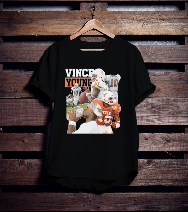 Vince Young Texas Longhorns Football Legend Number 10 T-Shirt