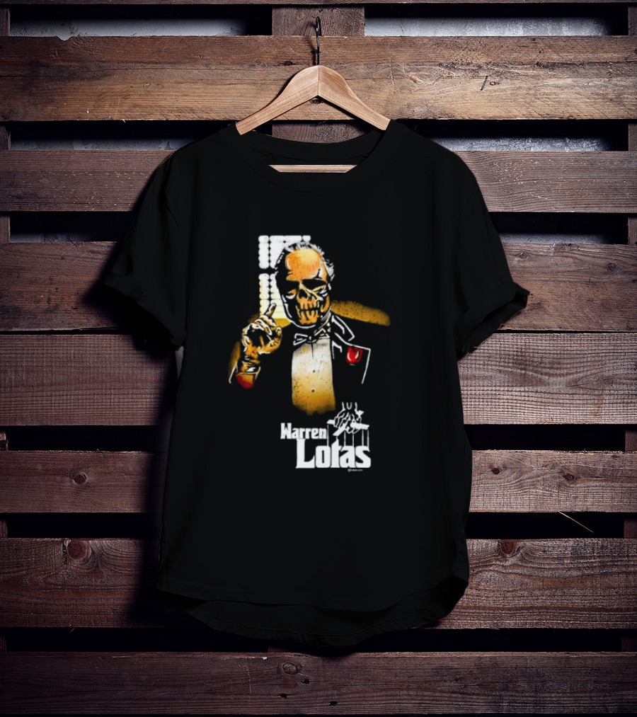 Warren Lotas The Don The Godfather Skeletal Figure Gesture T-Shirt