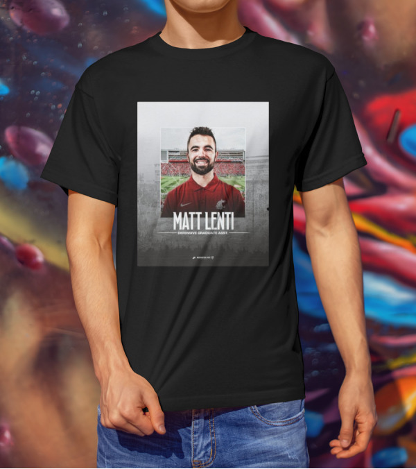Matt Lenti Defensive Graduate Asst Washington State Cougars Palouse Football T-Shirt