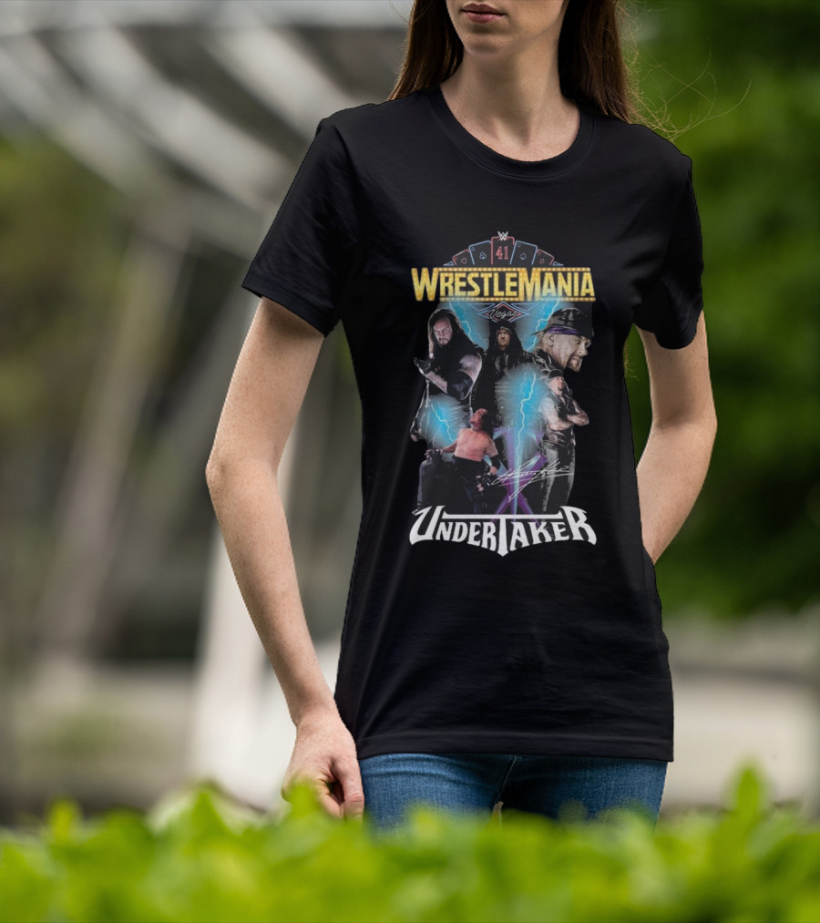 WrestleMania 41 Vegas The Undertaker 2025 T-Shirt