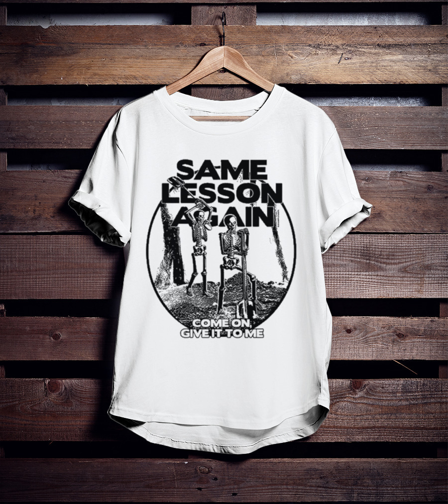 2025 Paramore Same Lesson Again T-Shirt