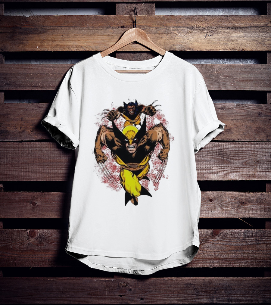 2025 Wolverine And Sabretooth Marvel Ashtro Logan T-Shirt