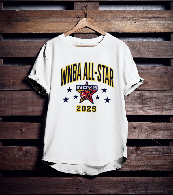 WNBA All-Star Indy 2025 Star Logo 2026 T-Shirt