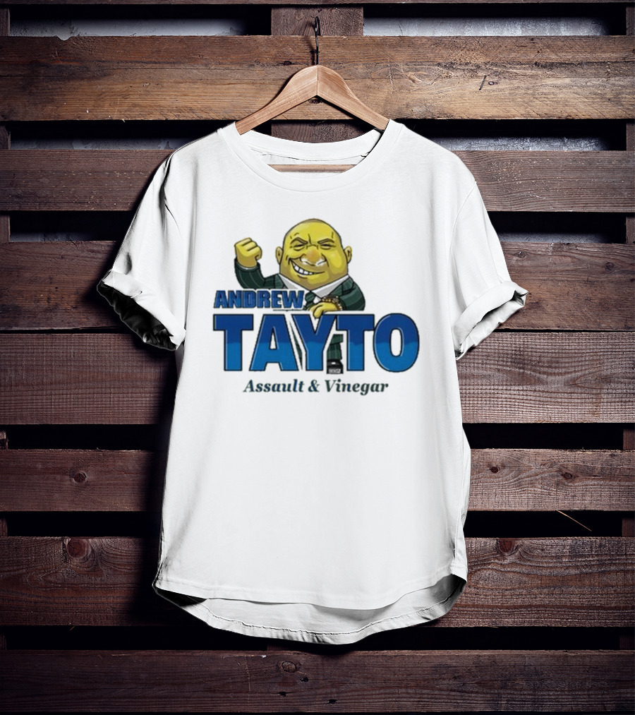 Andrew Tayto Assault & Vinegar Waterford Whispers Charity T-Shirt