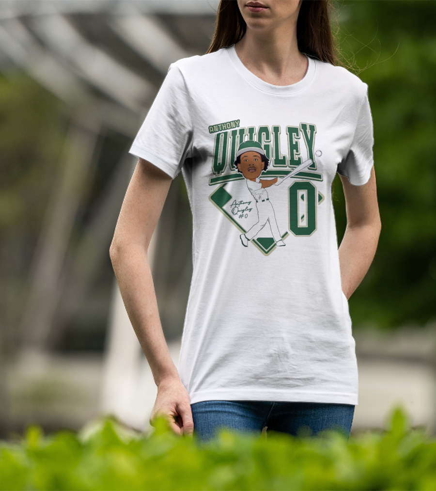 Anthony Quigley Baseball 2025 Player Illustration T-Shirt