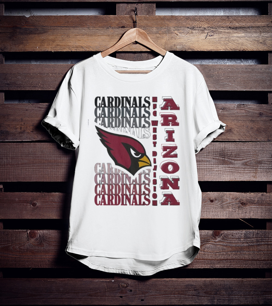 Arizona Cardinals NFC West Division Cardinals Arizona T-Shirt
