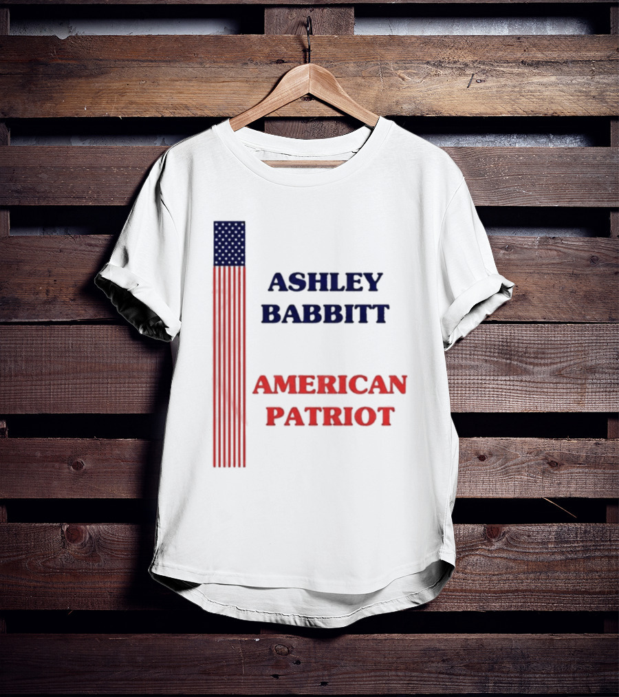 Ashley Babbitt American Patriot Flag Stripe Stars T-Shirt