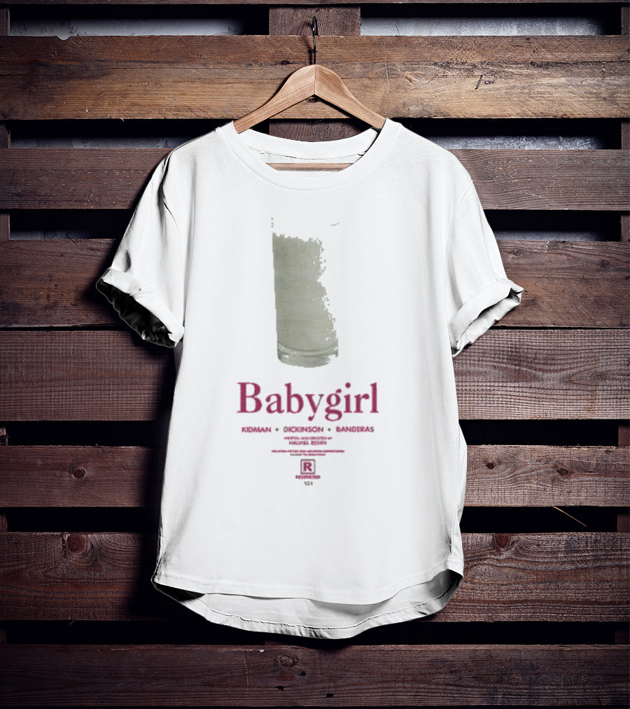 Babygirl Milk Drinking Kidman Johnson Coolidge Design T-Shirt