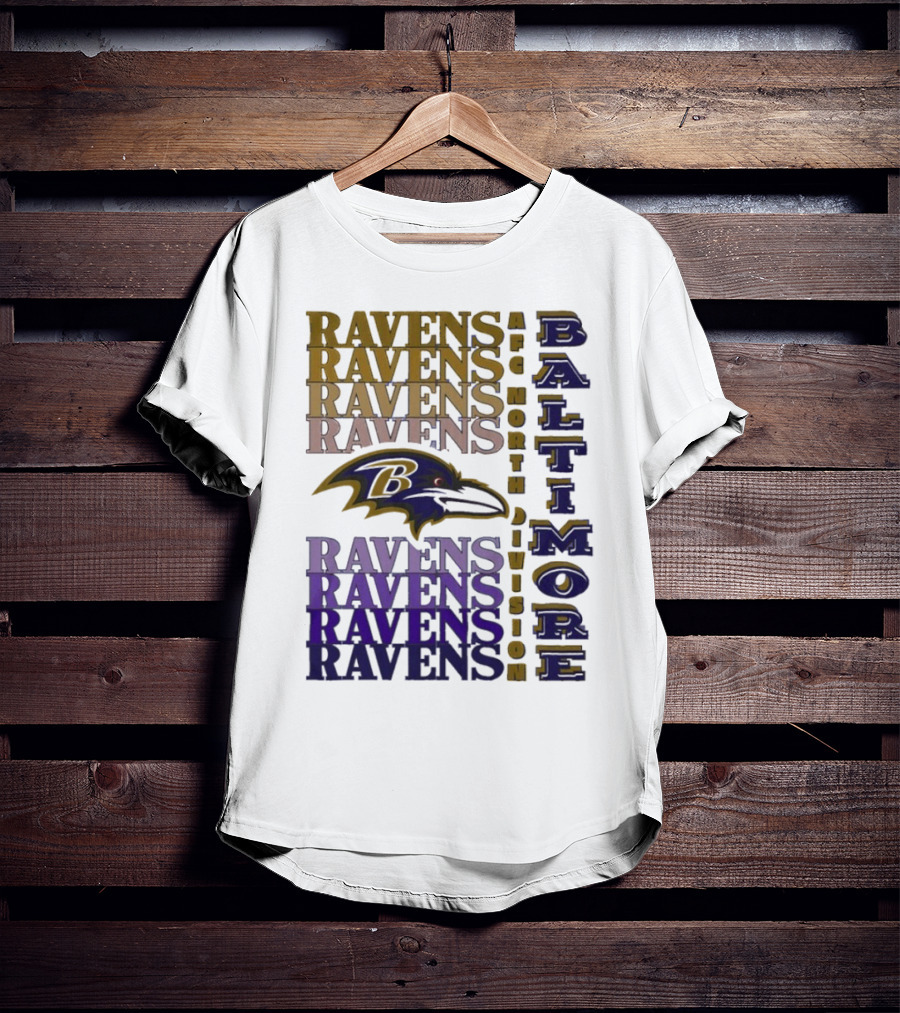 Baltimore Ravens AFC North Division Baltimore Ravens Ravens Ravens Ravens Ravens T-Shirt