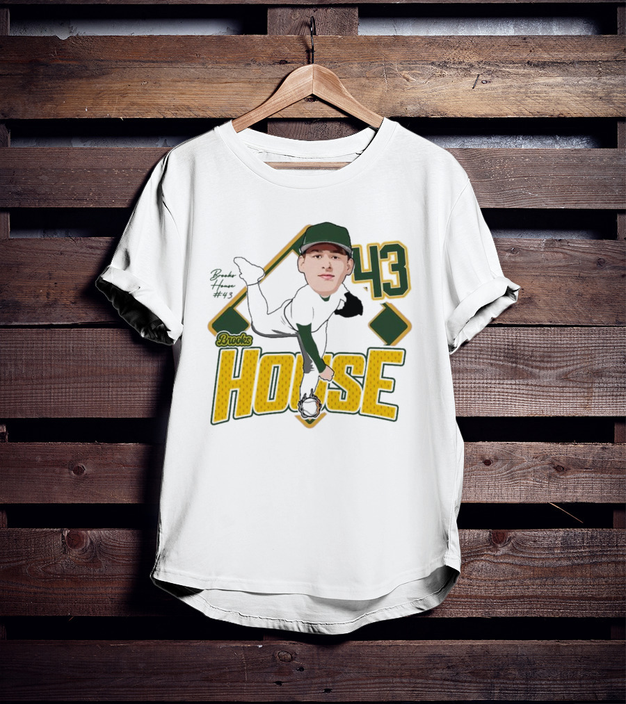 Brooks House 43 Baseball 2025 T-Shirt