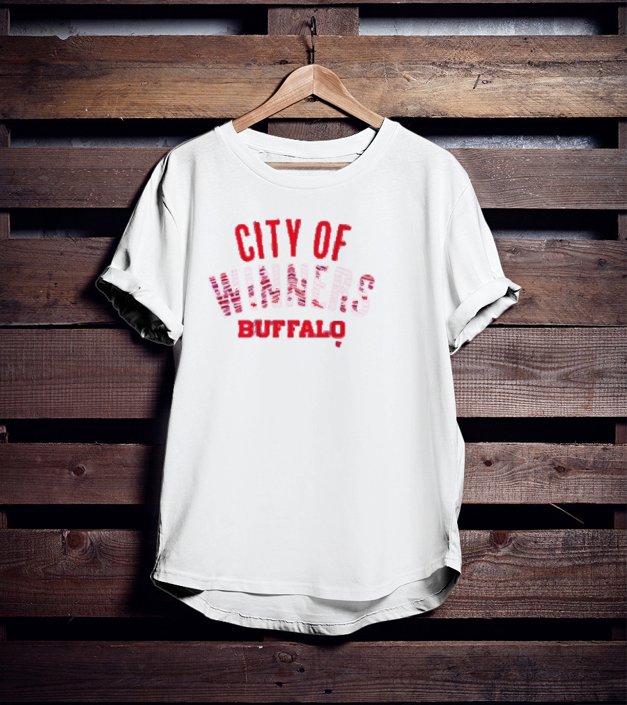 Buffalo City Of Winners Football T-Shirt
