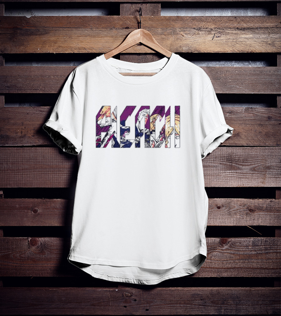 Bleach Byakuya Kuchiki Senbonzakura Manga Style T-Shirt