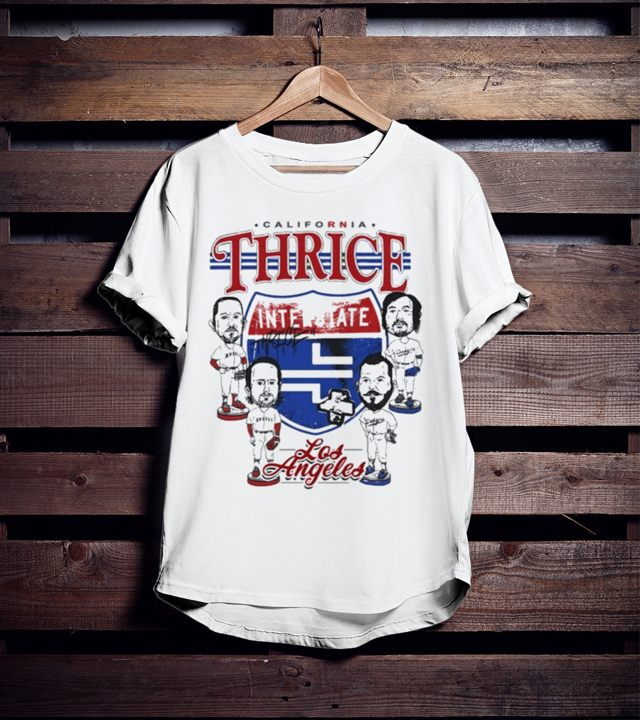 California Los Angeles Thrice Intélztate T-Shirt