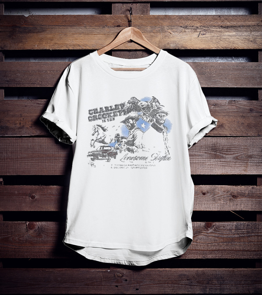 Charley Crockett Lonesome Drifter Pleased To Remember T-Shirt