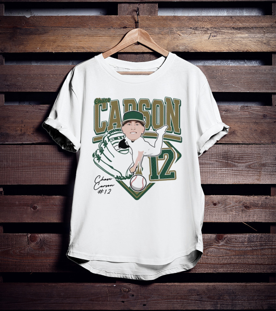 Chase Carson Baseball 2025 Pitcher 12 T-Shirt