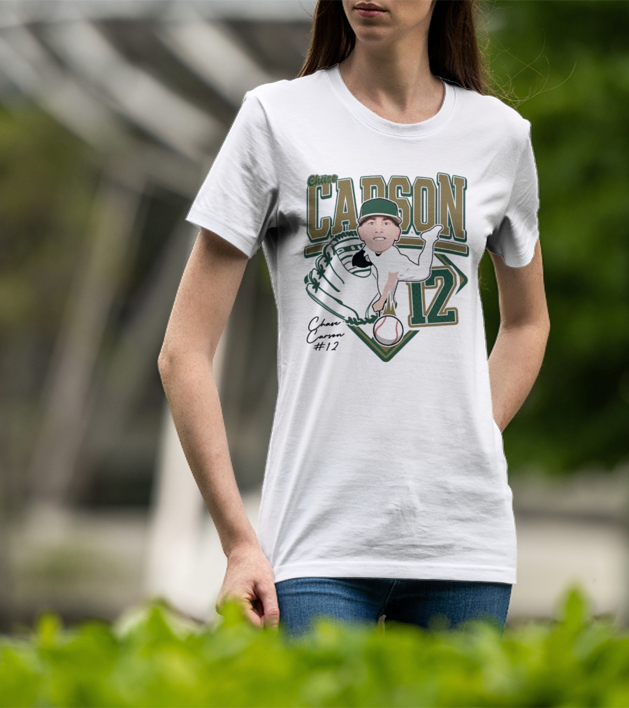 Chase Carson Baseball 2025 Pitcher 12 T-Shirt