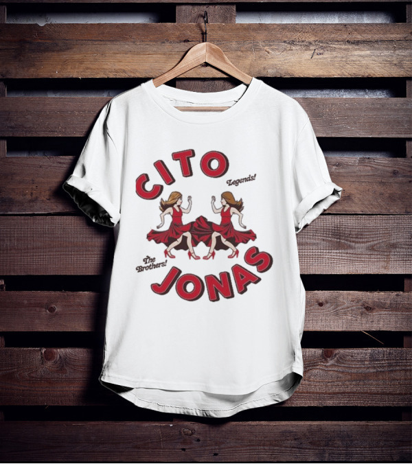 Cito Jonas Legends The Brothers Dancing Twins T-Shirt
