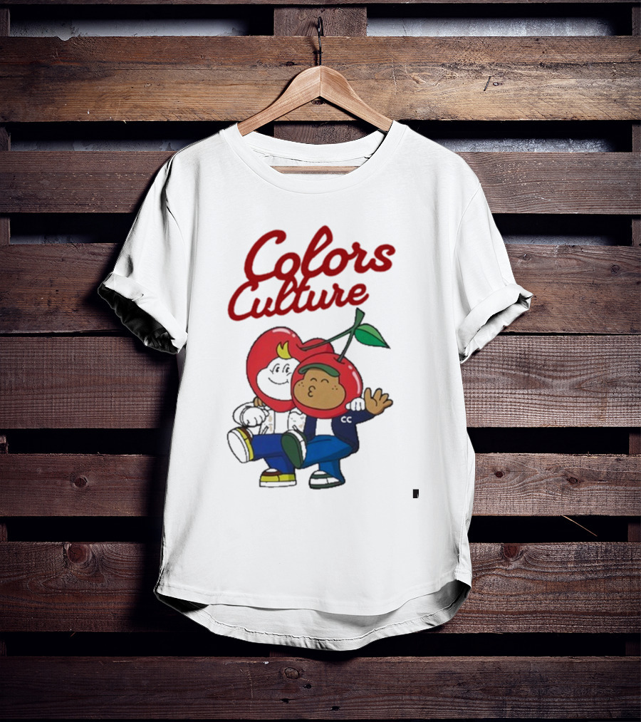 Colors Culture Chubby And Friends Cherry Head Graphic T-Shirt