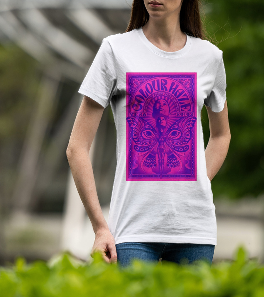 Colour Haze Vera Groningen Netherlands Feb 20 2025 Josiah The Rubber Snake Charmers T-Shirt