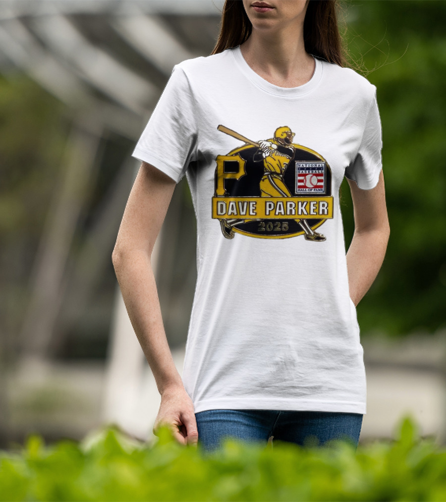 Dave Parker Pittsburgh Pirates National Baseball Hall Of Fame 2025 T-Shirt