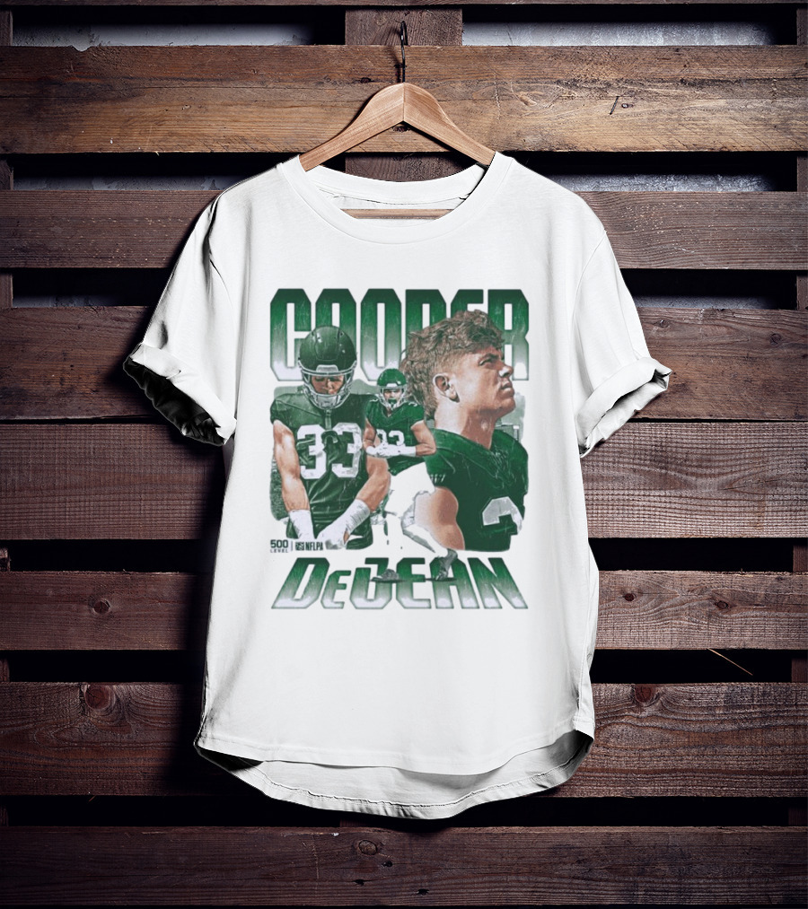 Cooper DeJean NFLPA 33 Vintage Style T-Shirt