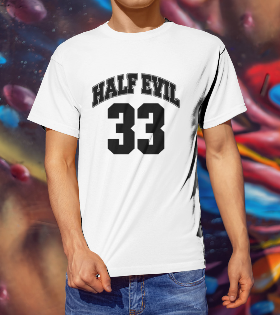 Cream Evil33 Fedora Skull Smoking Pipe T-Shirt