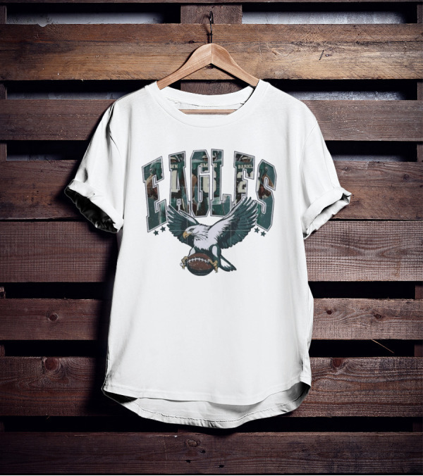 Eagles Philadelphia Brown Smith Barkley Football Graphic T-Shirt