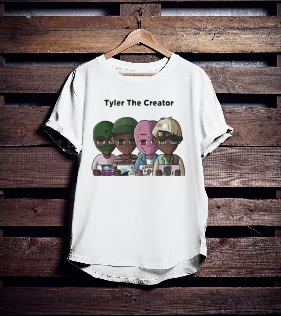Evolution Tyler The Creator Flower Boy Goblin Wolf Cherry Bomb T-Shirt