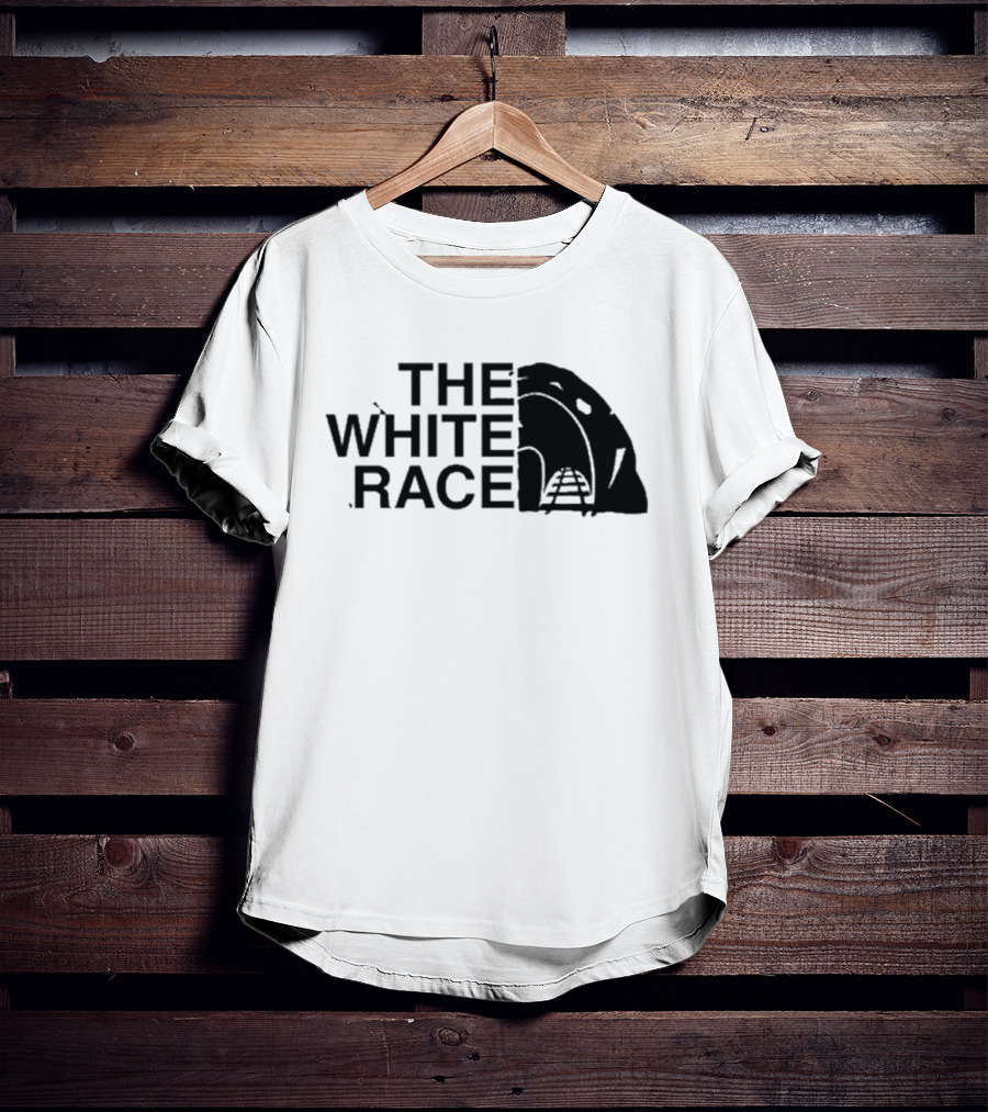 Fella Wearing The White Race T-Shirt
