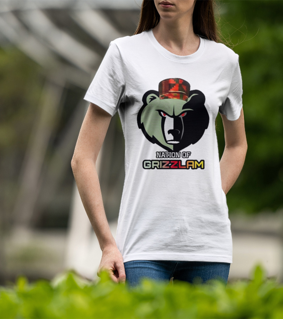 Feralrollypolly Grizzlam Bear Kufi Hat T-Shirt