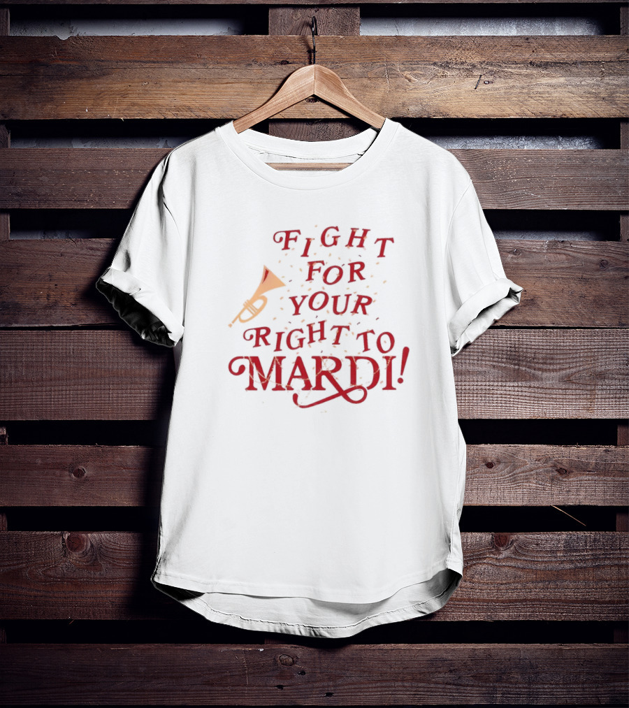 Fight For Your Right To Mardi Kansas City Chiefs Win Buffalo Bills NFL T-Shirt