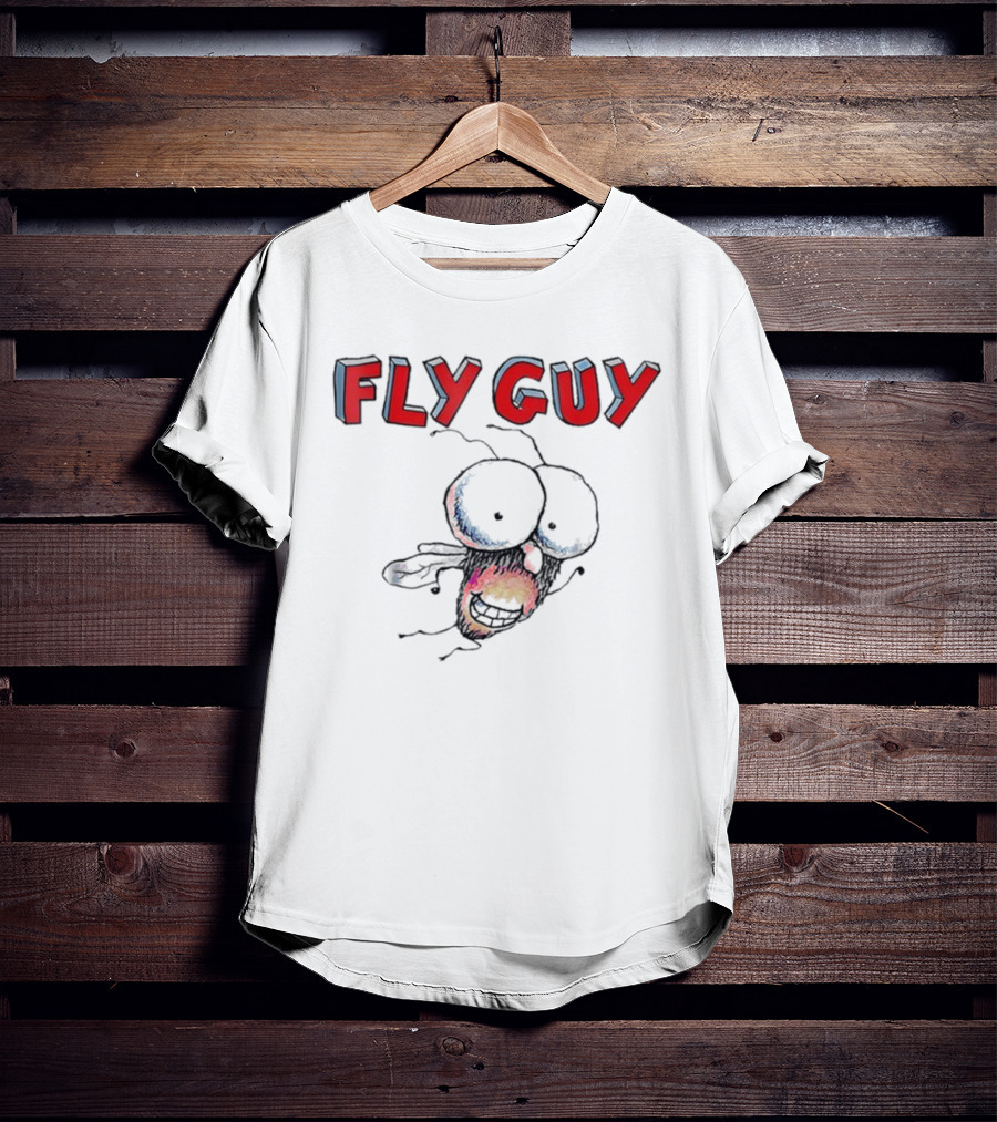 Fly Guy Kids Smile Face Meme T-Shirt