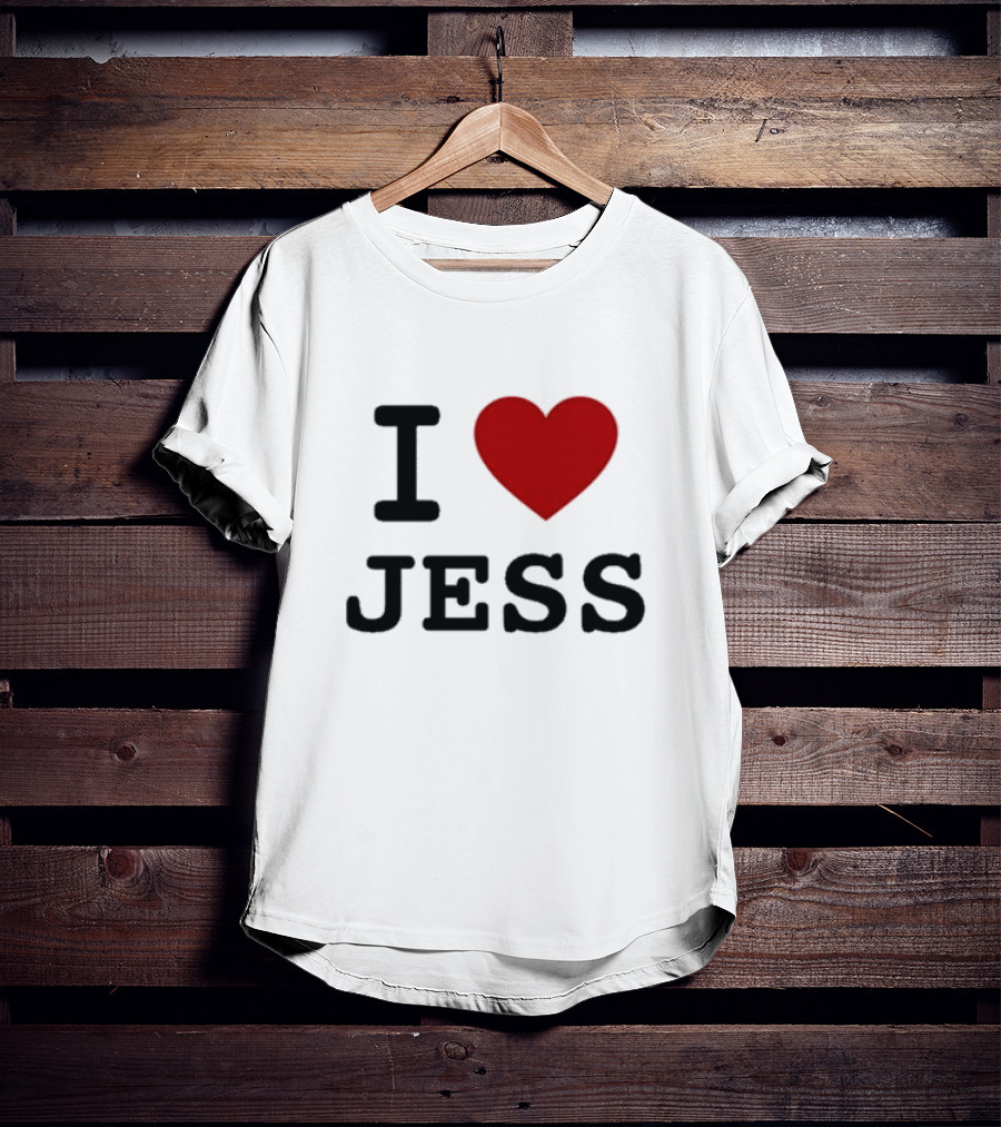 ``` 2025 Fujimotosan I Love Jess Heart ``` T-Shirt