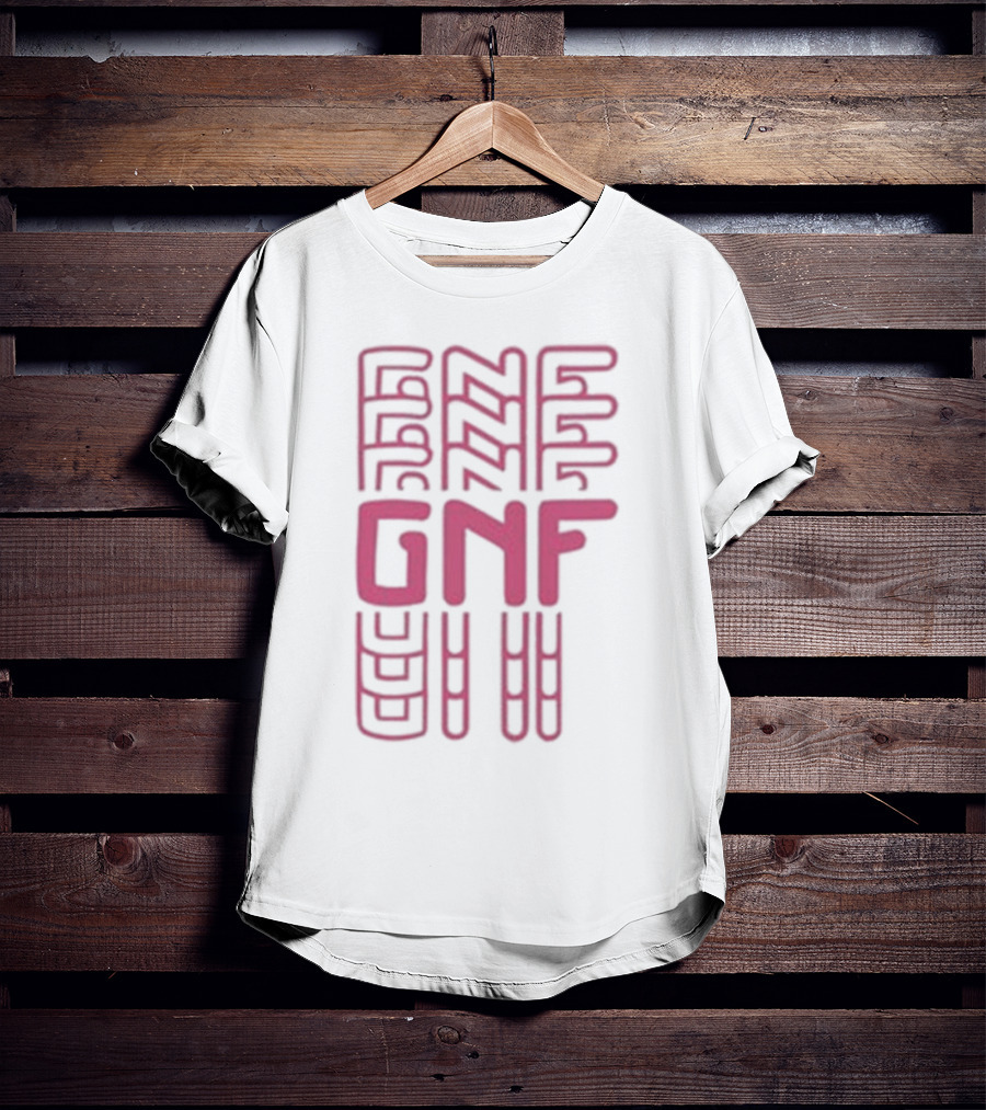 George Not Found GNF Pink Split T-Shirt