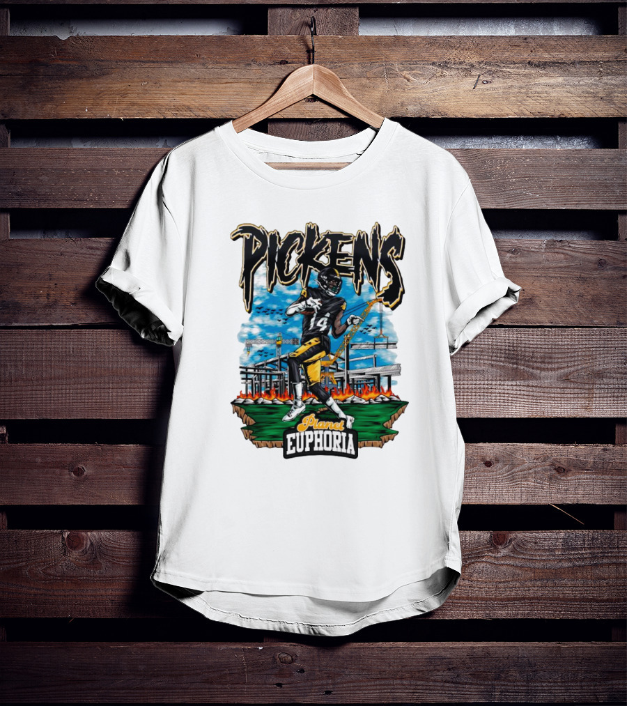 Pickens Planet Euphoria Pittsburgh Steelers NFL T-Shirt