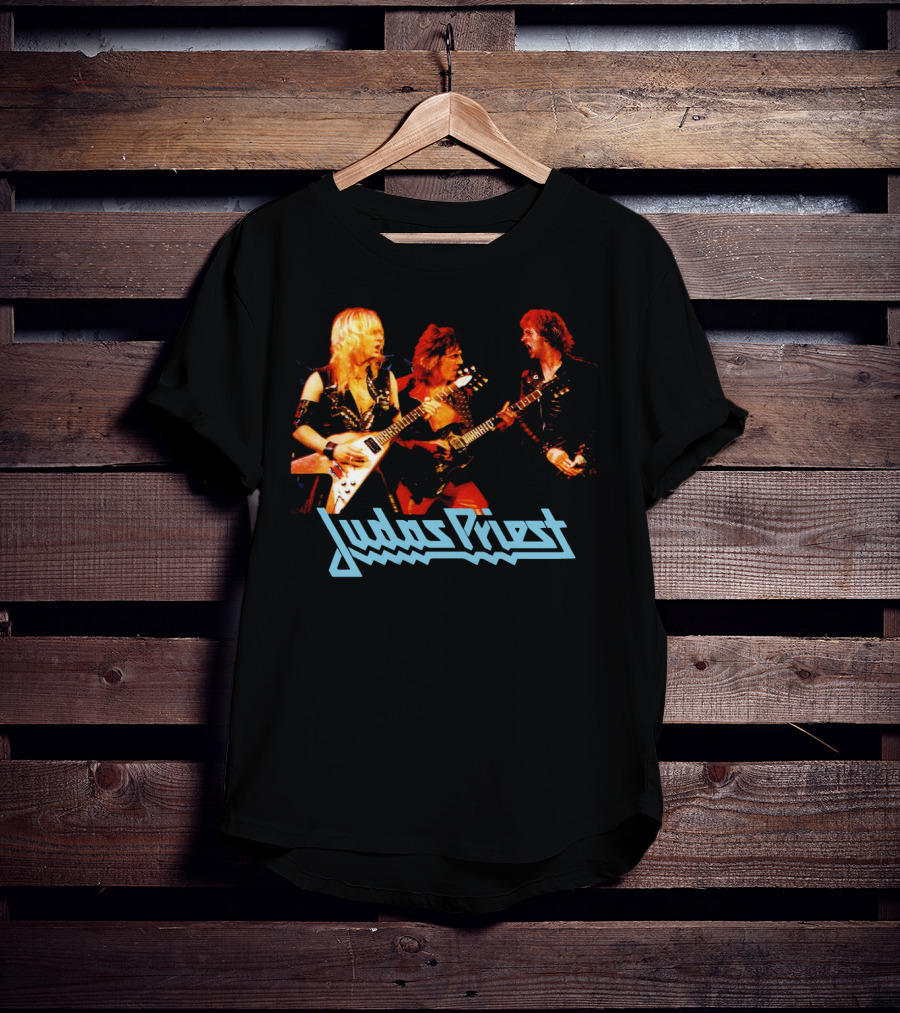 Judas Priest Band British Steeler Concert T-Shirt