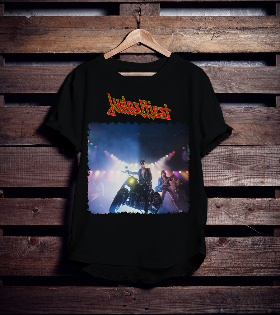 Judas Priest Unleashed In The East Motorcycle Concert Scene T-Shirt