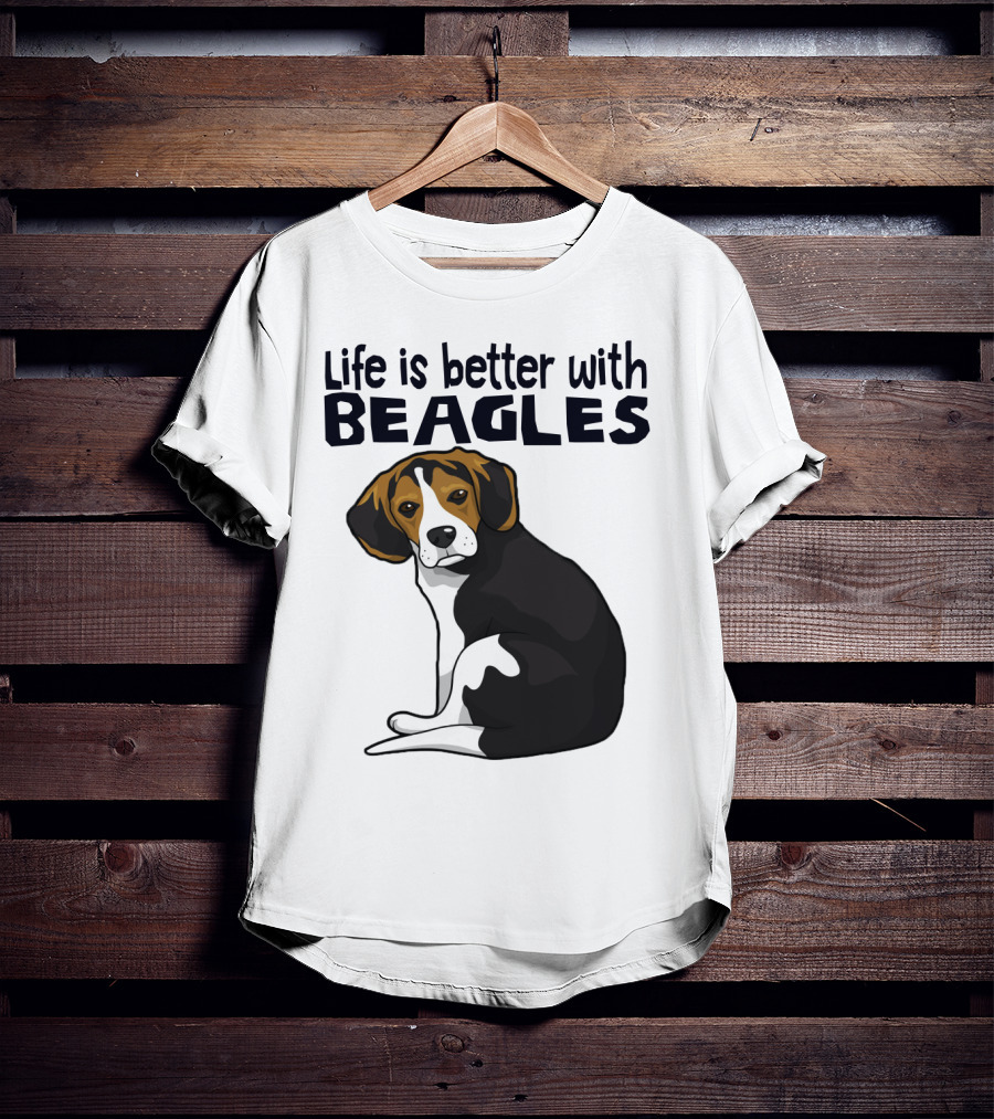 Life Is Better With Beagles T-Shirt