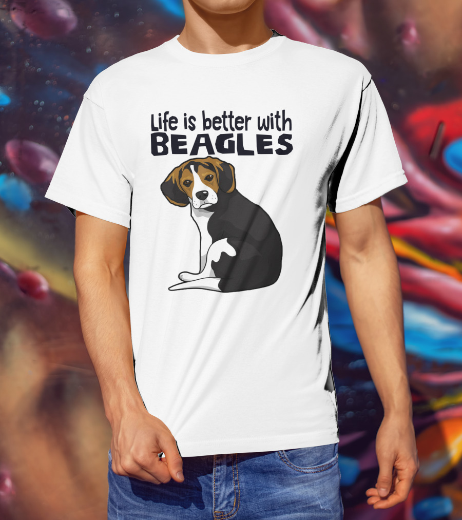 Life Is Better With Beagles T-Shirt