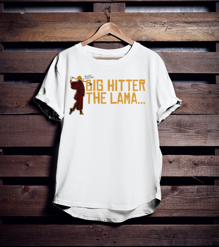 Big Hitter The Lama Golf Swing Insight T-Shirt
