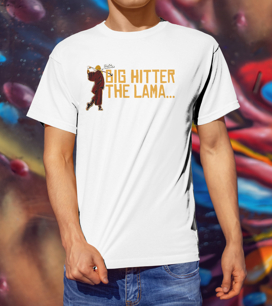 Big Hitter The Lama Golf Swing Insight T-Shirt