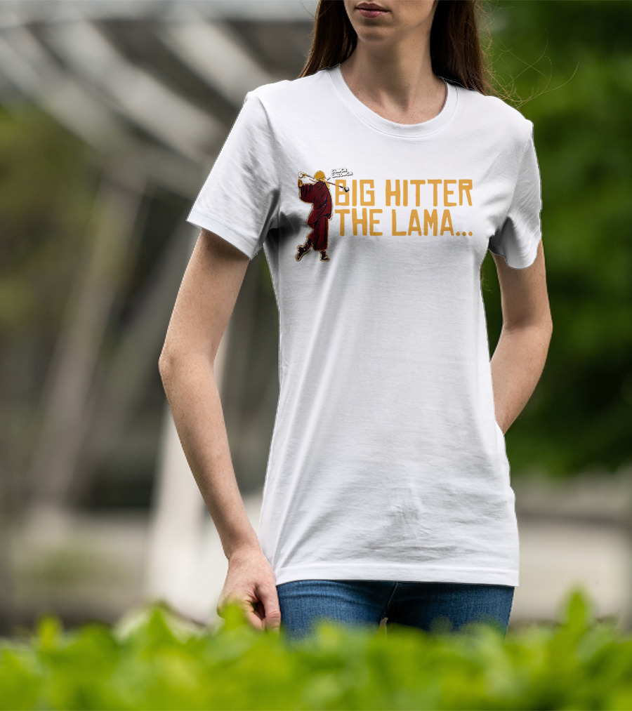 Big Hitter The Lama Golf Swing Insight T-Shirt