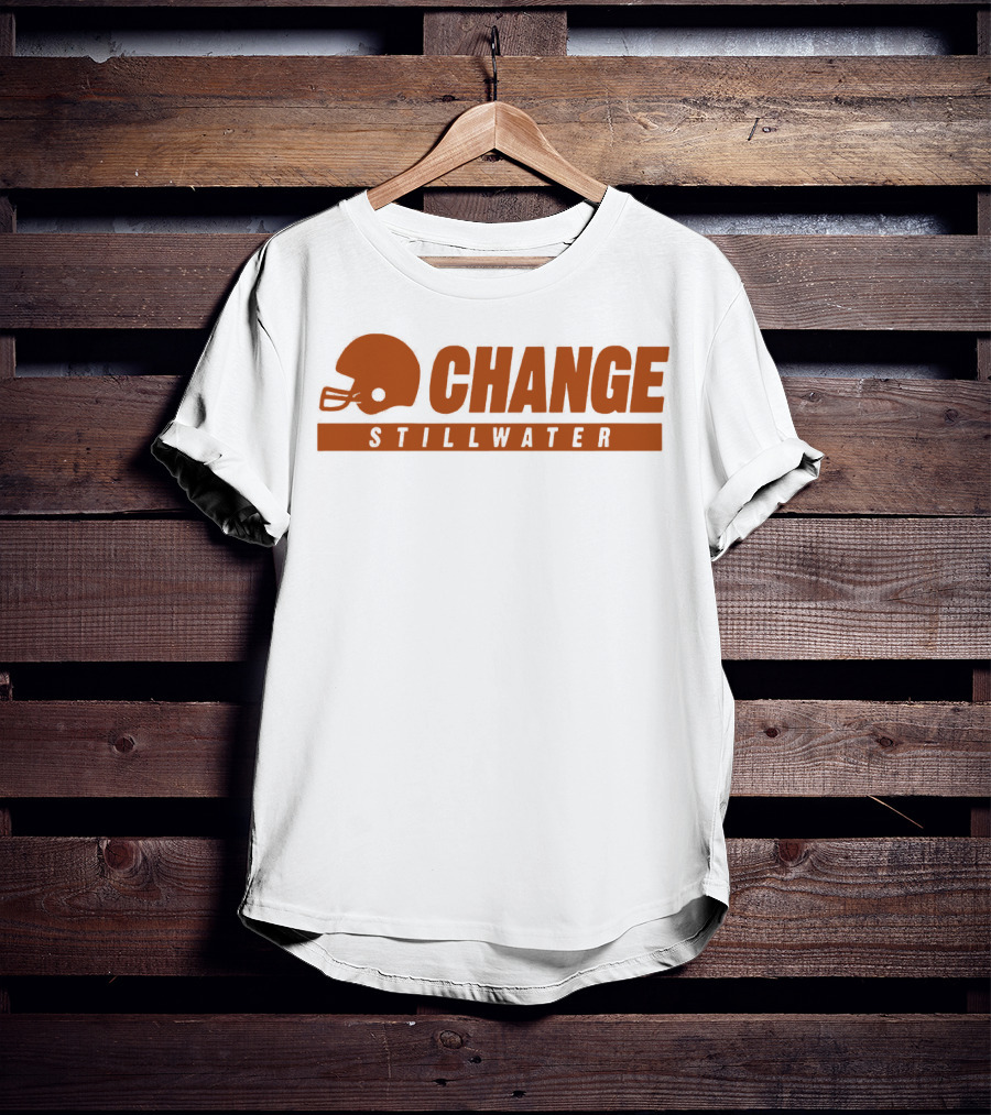 Stillwater Change Football Helmet T-Shirt