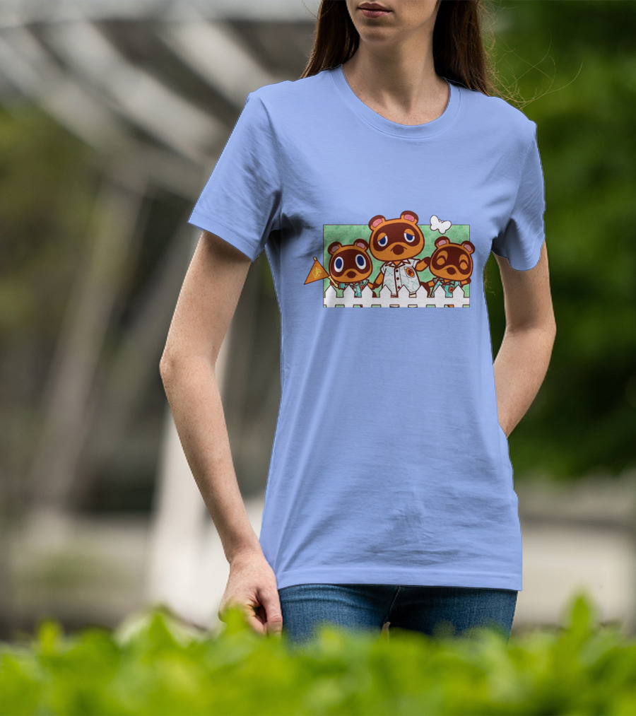 Animal Crossing New Horizons Tom Nook And Timmy And Tommy Trio Merch T-Shirt
